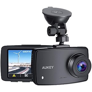 Aukey DRA1 1080p Dash Cam w/ Supercapacitor $20.57 + free s/h