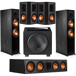 Klipsch Reference Premiere Speakers: 2x RP-8060FA, RP-504C, RP-502S, Rel HT/1508 Sub $3199 + Free Shipping