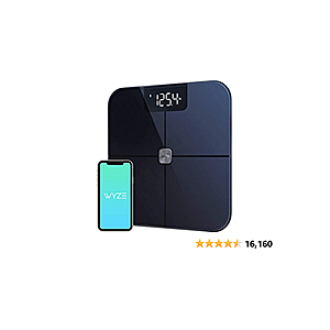 Wyze Smart Scale, Body Fat Scale, Heart Rate Monitor, Wireless Digital Bathroom Scales for Body Weight, BMI, Body Fat Percentage Tracker, Body Composition Analyzer with A - $27.99