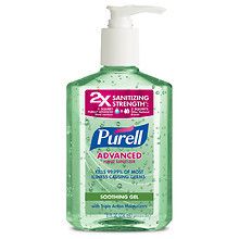 2-Count of 8oz Purell Advanced Hand Sanitizer (Various) $1.27 w/free store pick up