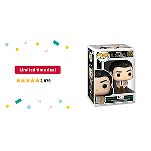 Limited-time deal for Prime Members: Funko POP Marvel: Loki - Loki 3.75 inches,Multicolor,55741 - $5