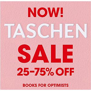 TASCHEN (Photo/Art Books) Sale - 25-75% Off $50
